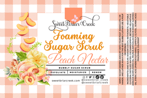 Peach Nectar Whipped Sugar Scrub