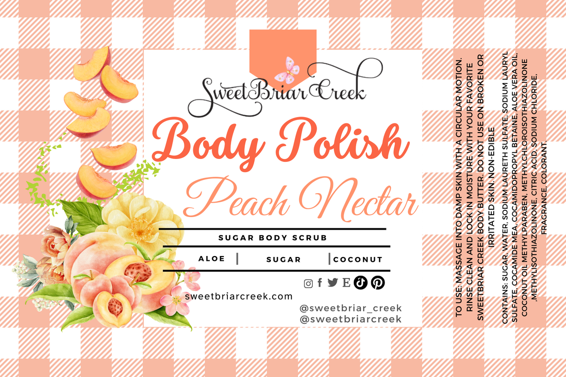 Peach Nectar Body Polish
