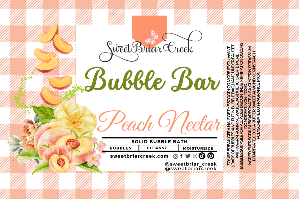 Peach Nectar Bubble Scoop
