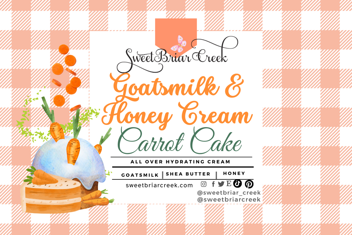 Carrot Cake Goat Milk & Honey Body Creme