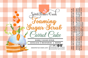 Carrot Cake Whipped Sugar Scrub