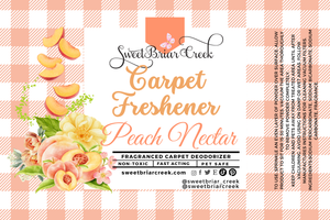 Peach Nectar Carpet Freshener Powder