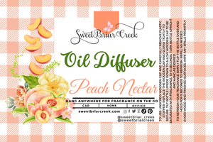 Peach Nectar Hanging Car Diffuser & Refills