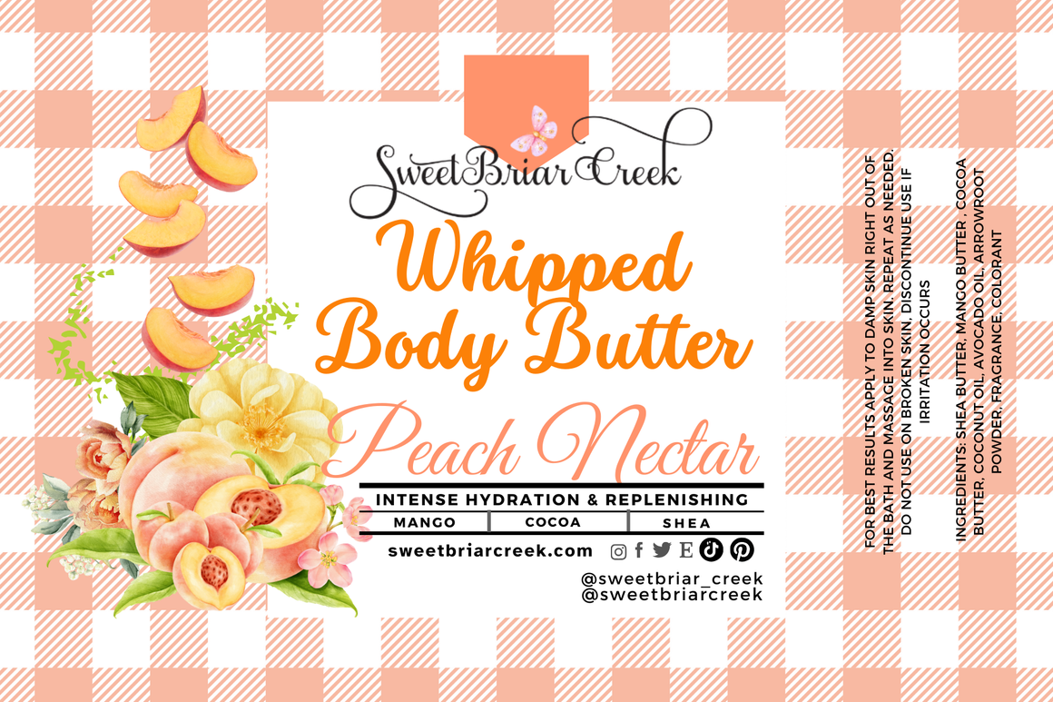 Peach Nectar Whipped Body Butter