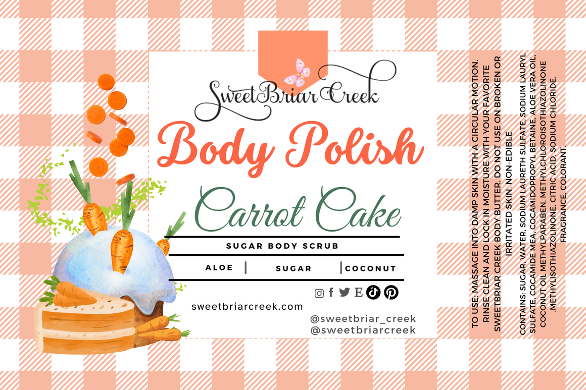 Carrot Cake Body Polish