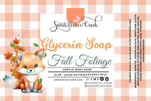 Fall Foliage Glycerin Soap Bar