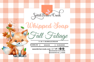 Fall Foliage Whipped Soap & Shaving Cream