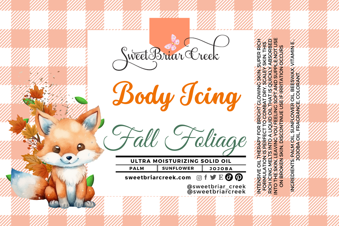 Fall Foliage Body Icing