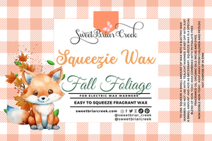 Fall Foliage Squeezie Wax + Scoopable melts for Waxwarmer