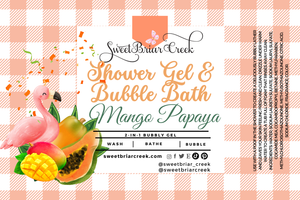 Mango Papaya Body Wash + Bubble Bath