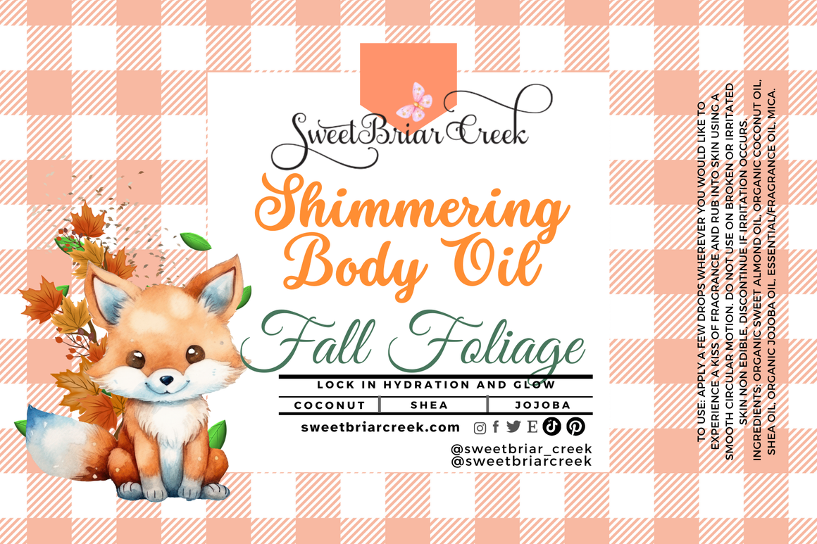 Fall Foliage Shimmering Body Oil