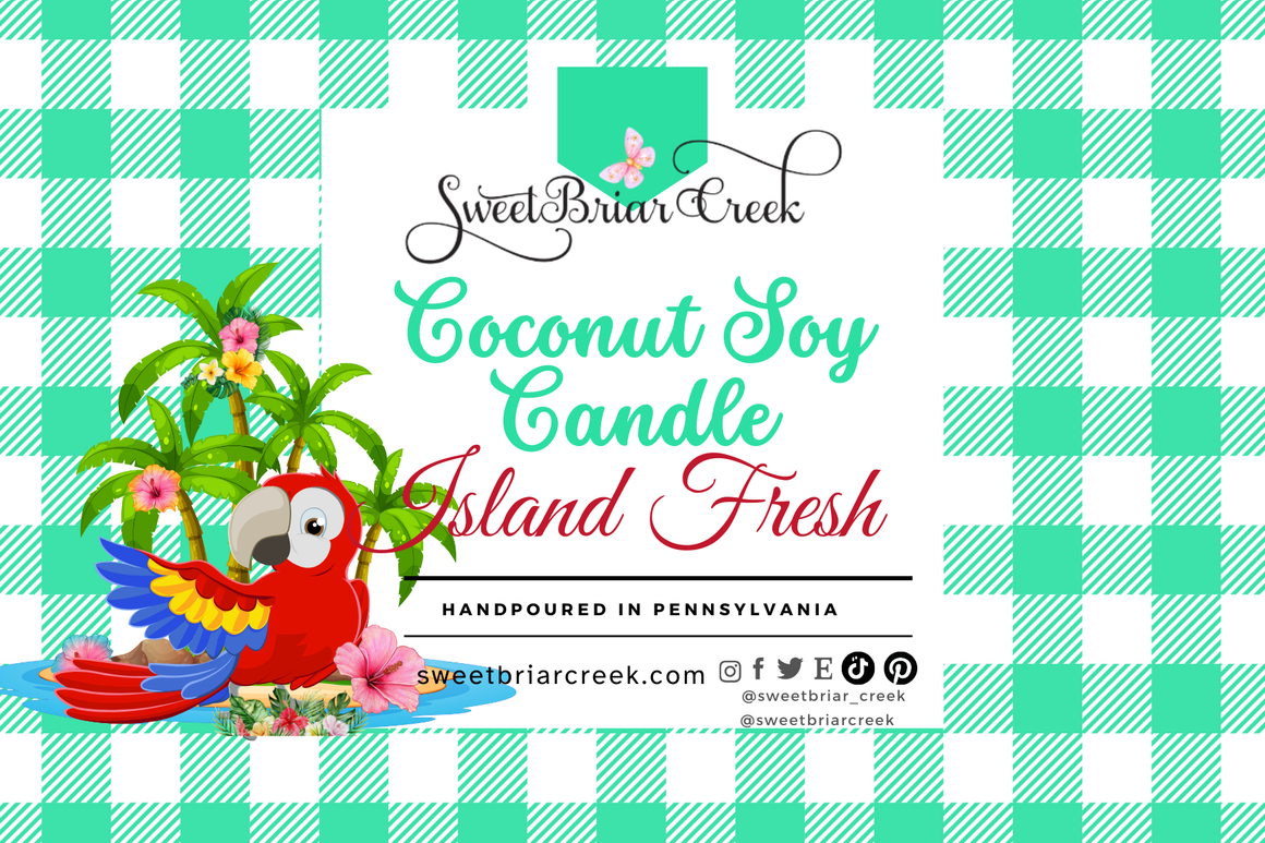 Island Fresh Coconut Soy Candle