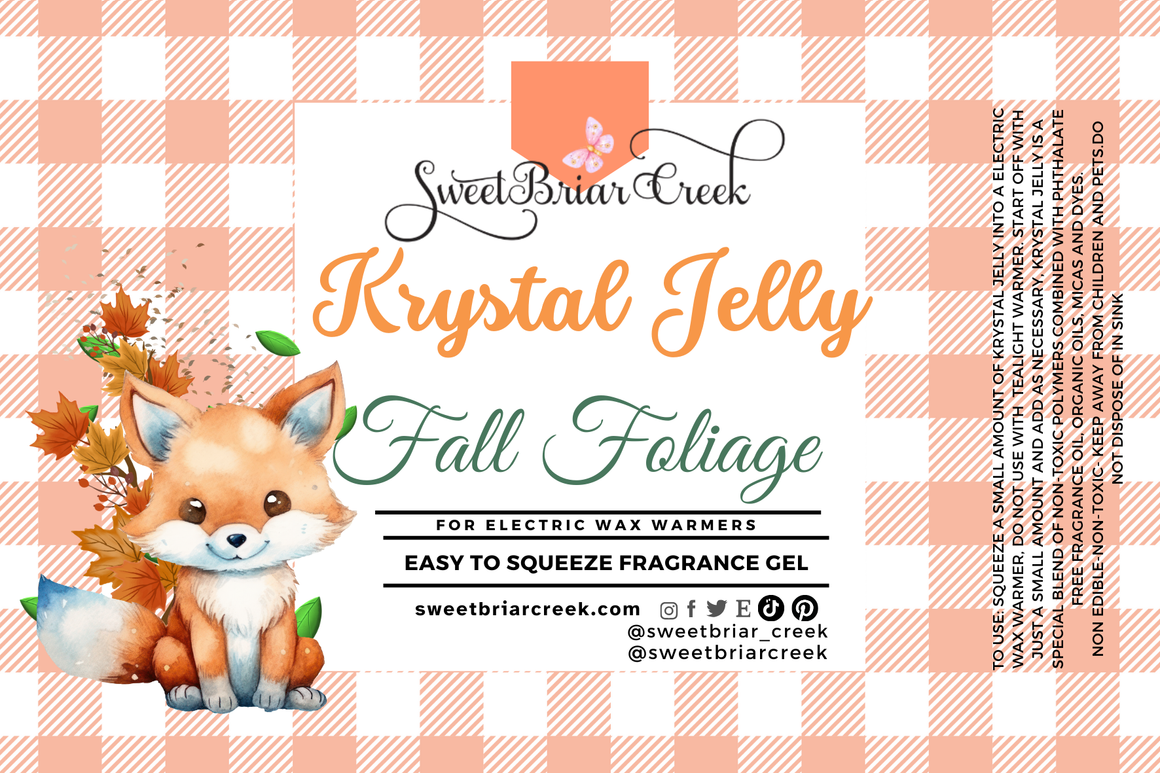 Fall Festival Krystal Jelly Squeeze for wax warmers.