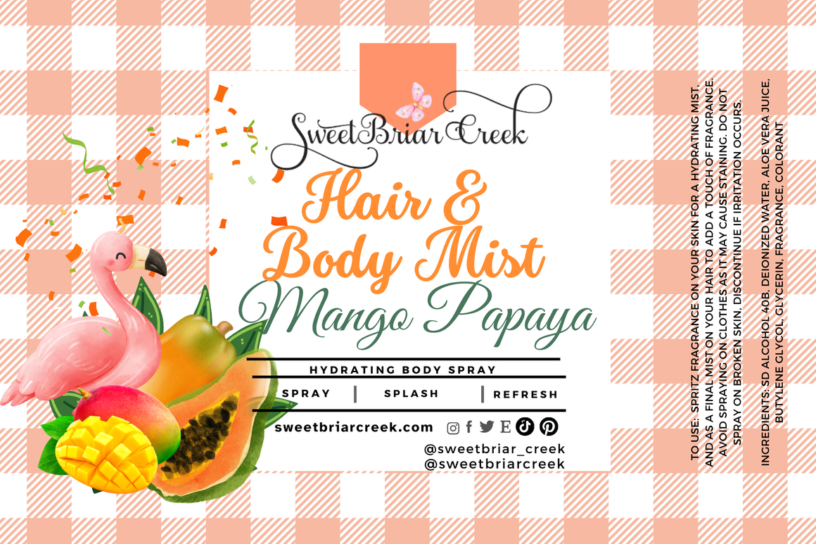 Mango Papaya Hair & Body Mist