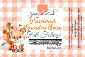 Fall Foliage Powdered Laundry Soap