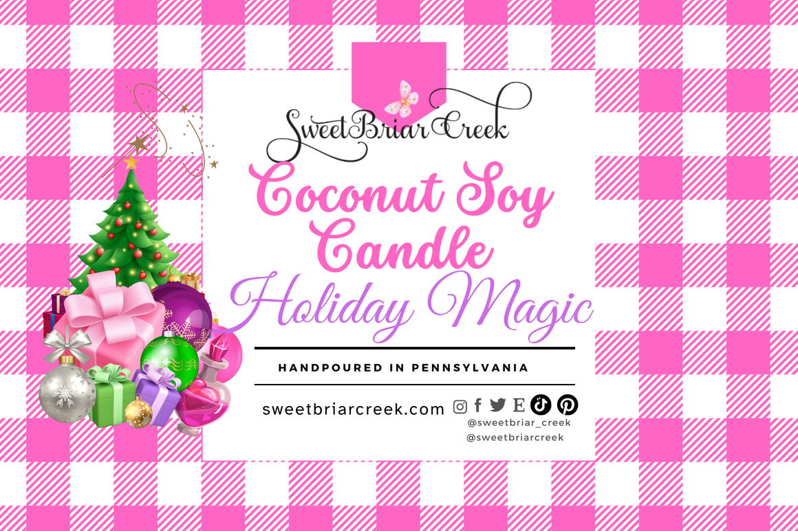 Holiday Magic Coconut Soy Candle