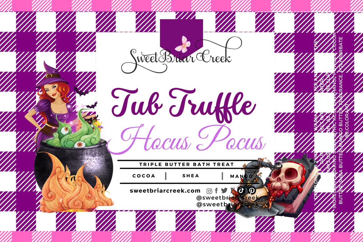 Hocus Pocus Bath Butter Tub Truffles