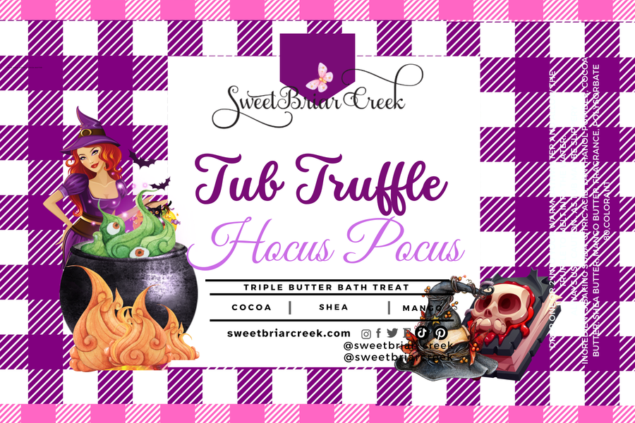 Hocus Pocus Bath Butter Tub Truffles