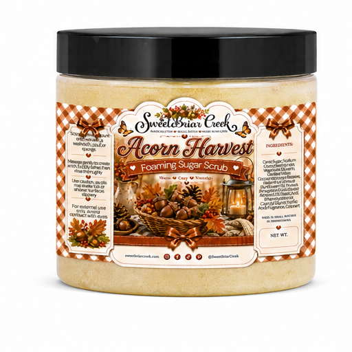 Acorn Harvest Foaming Sugar Scrub