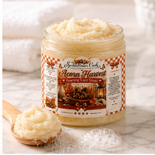 Acorn Harvest Foaming Sugar Scrub
