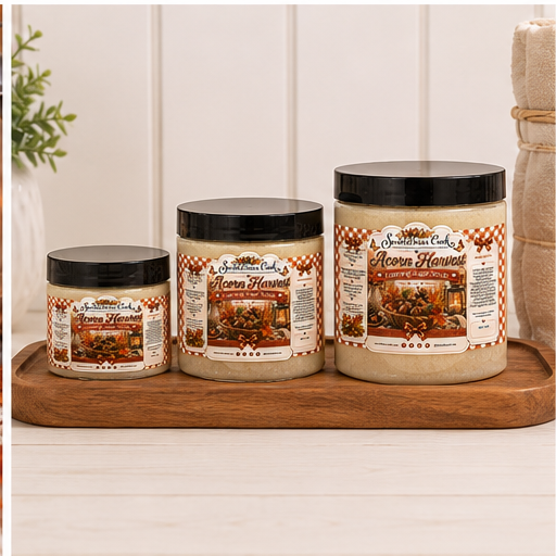 Acorn Harvest Foaming Sugar Scrub