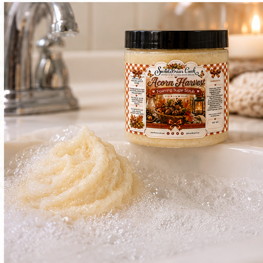 Acorn Harvest Foaming Sugar Scrub