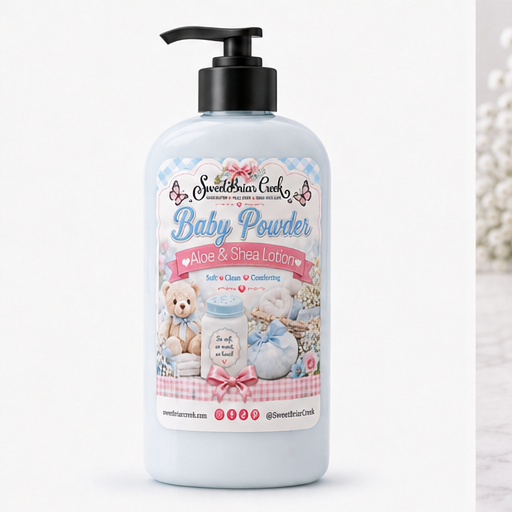 Baby Powder  Shea & Aloe Body Lotion