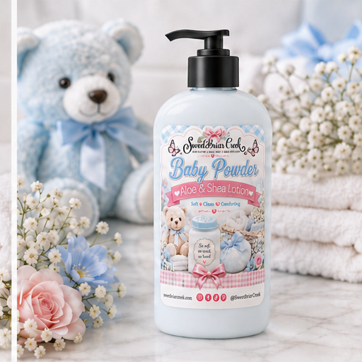 Baby Powder  Shea & Aloe Body Lotion