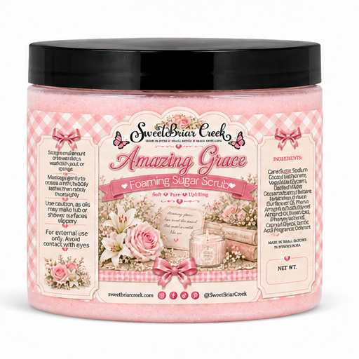Amazing Grace Foaming Sugar Scrub