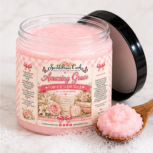Amazing Grace Foaming Sugar Scrub
