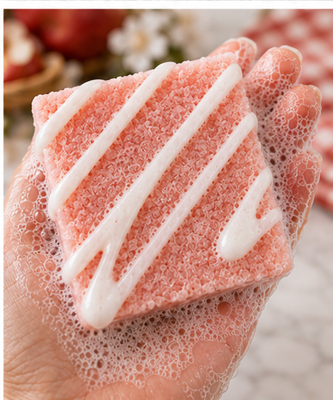 Apple Cinnamon Bubbly Scrub Body Bars