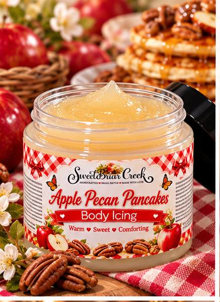 Apple Pecan Pancakes Body Icing