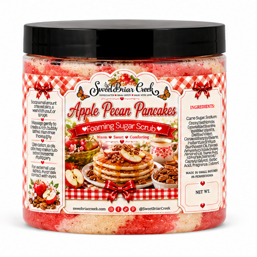 Apple Pecan Pancakes Whipped Sugar Scrub