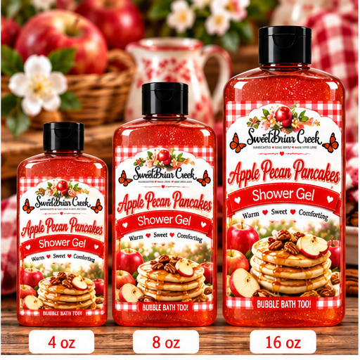 Apple Pecan Pancakes Body Wash + Bubble Bath