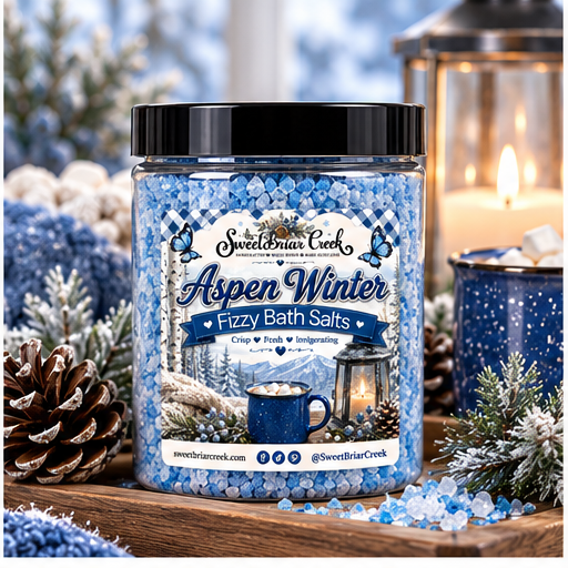 Aspen Winter Fizzy Bath Salt Soak