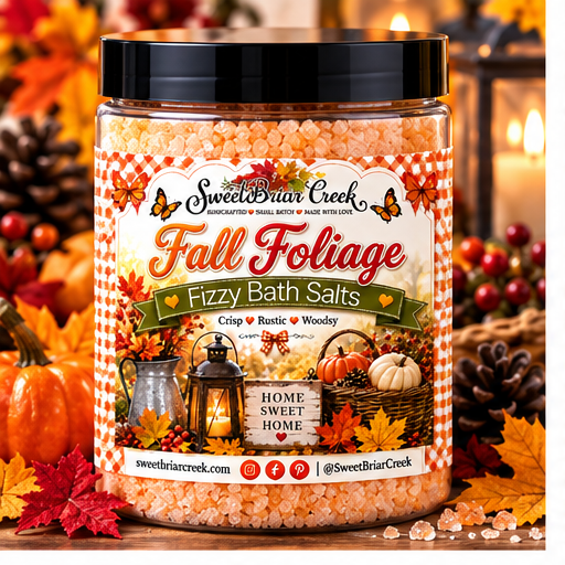 Fall Foliage Fizzy Bath Salt Soak
