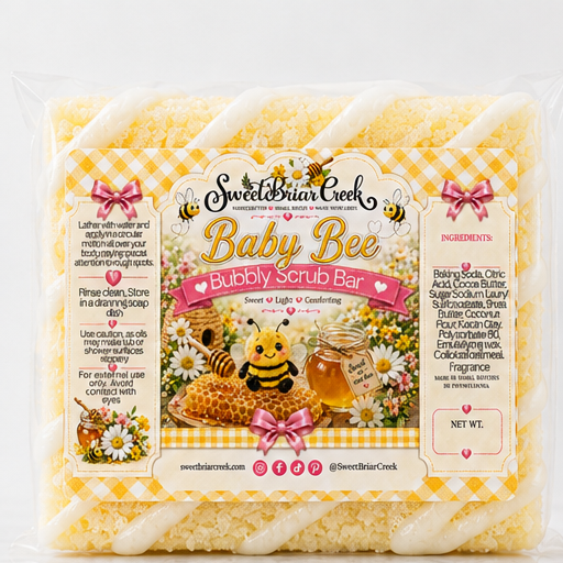 Baby Bee Bubbly Scrub Body Bar
