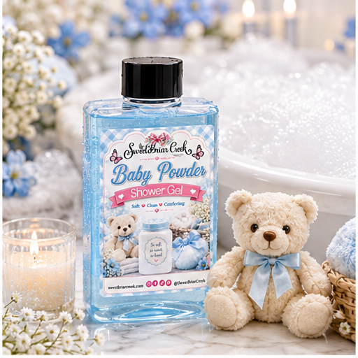 Baby Powder Shower Gel + Bubble Bath