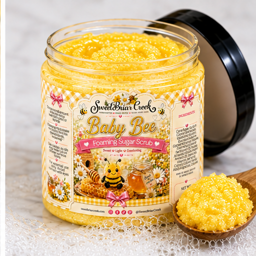 Baby Bee Foaming Sugar Scrub