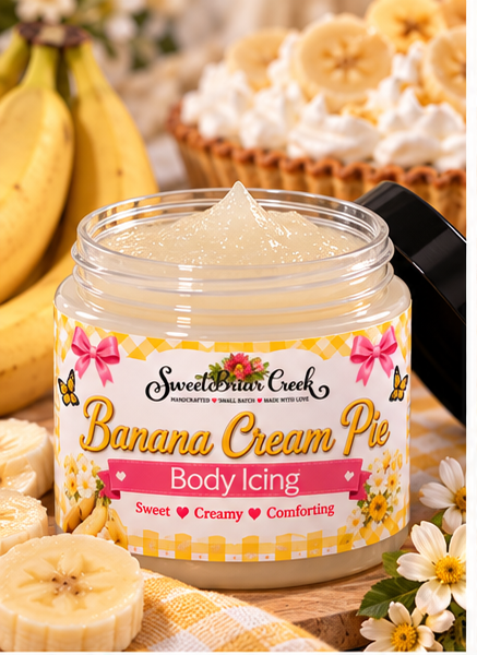 Banana Cream Pie Body Icing