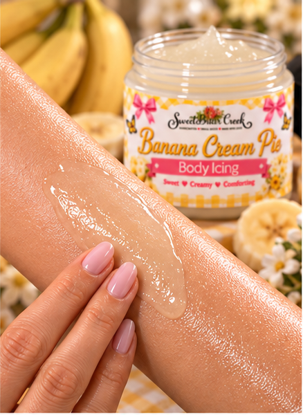 Banana Cream Pie Body Icing