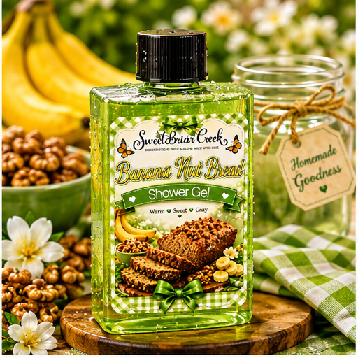 Banana Nut Bread SHower Gel + Bubble Bath