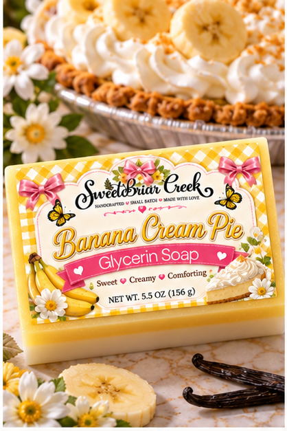 Banana Cream Pie Coconut Milk Glycerin Soap