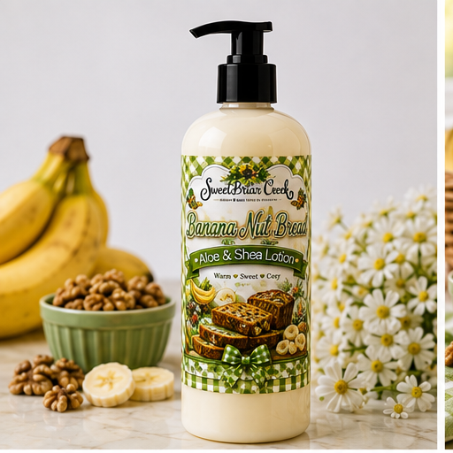 Banana Nut Bread Shea & Aloe Body Lotion