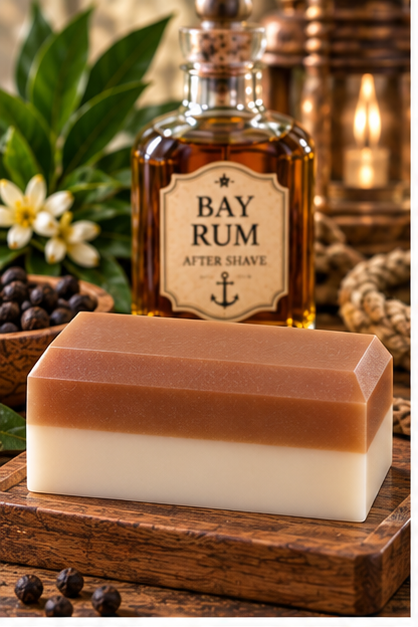 Bay Rum Coconut Milk Glycerin Soap