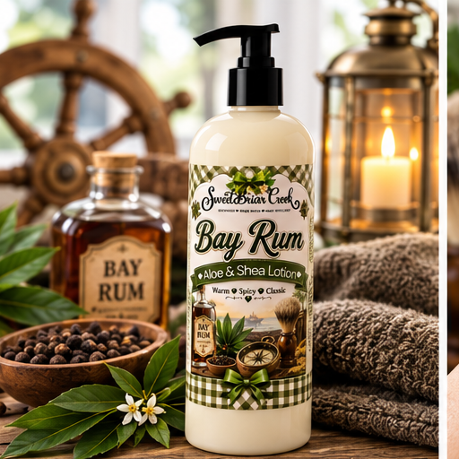 Bay Rum Shea & Aloe Body Lotion