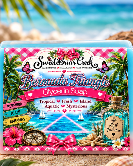 Bermuda Triangle Coconut Milk Glycerin Soap