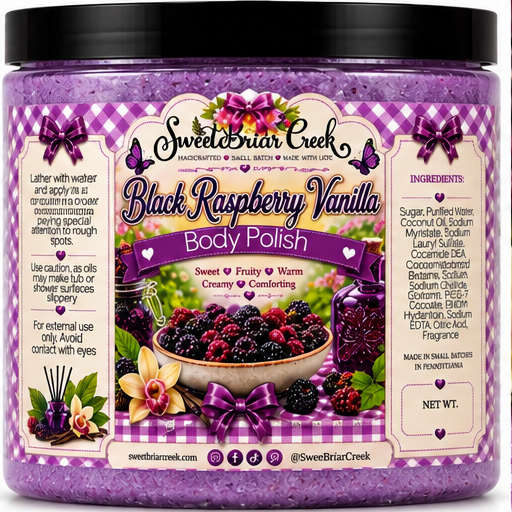 Black Raspberry Vanilla Body Polish