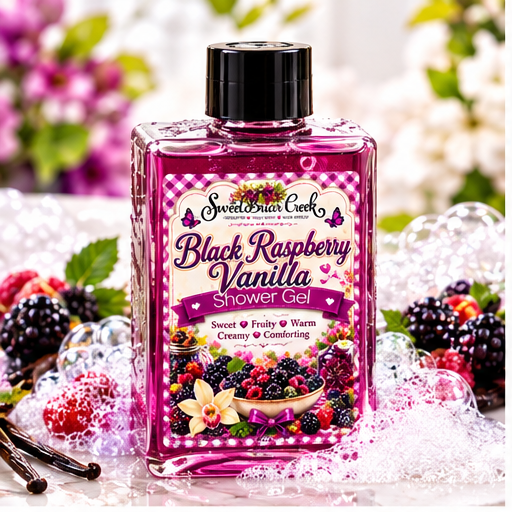 Black Raspberry Shower Gel + Bubble Bath