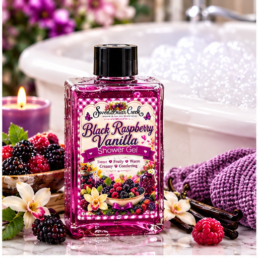 Black Raspberry Shower Gel + Bubble Bath